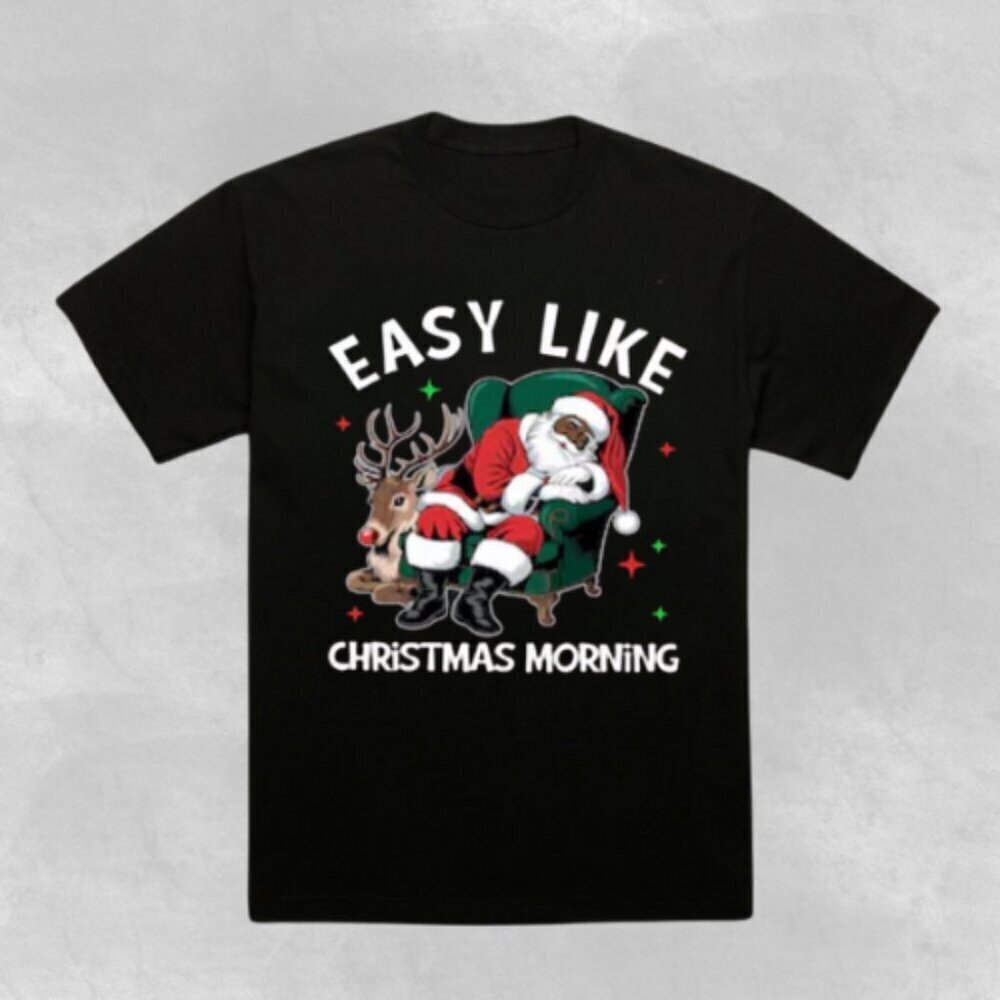 Custom Family Santa Claus Matching Funny Group Christmas Graphic T-Shirt